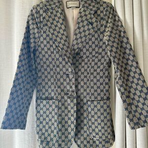 GUCCI GG Jacquard Jacket Sz 38 Reg $2995